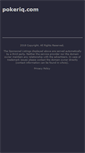 Mobile Screenshot of pokeriq.com